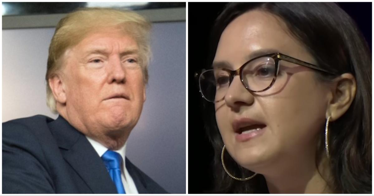 Donald Trump; Bari Weiss. 