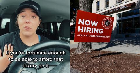 Woman Fired From $115K IT Job Now Prefers Working at Chipotle