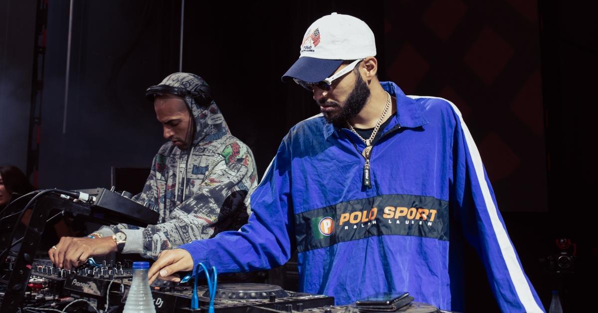 ARRIONDAS, SPAIN - AUGUST 17: DJ/Producers Chris Martinez and Stevie Martinez Jr. of The Martinez Brothers perform on stage of Aquasella Festival on August 17, 2019 in Arriondas, Spain. (Photo by Pablo Gallardo Sanchez/Redferns)