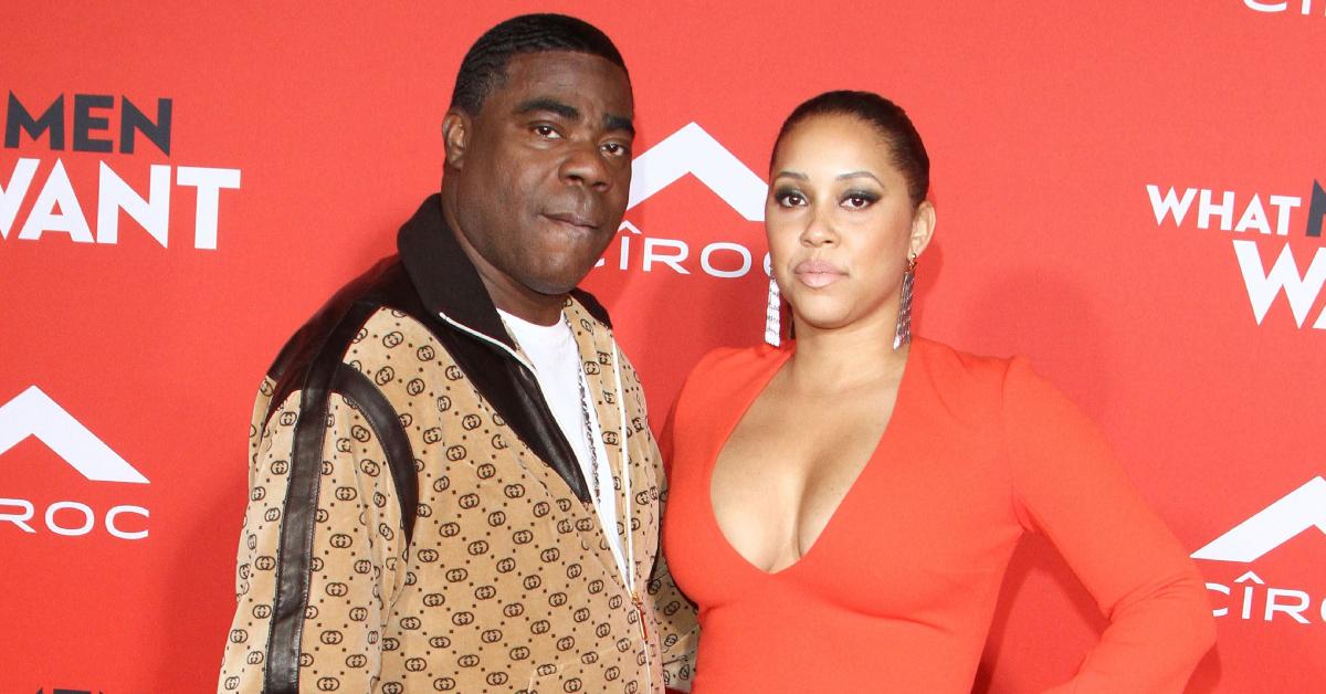 Tracy Morgan and Megan Wollover in 2019.