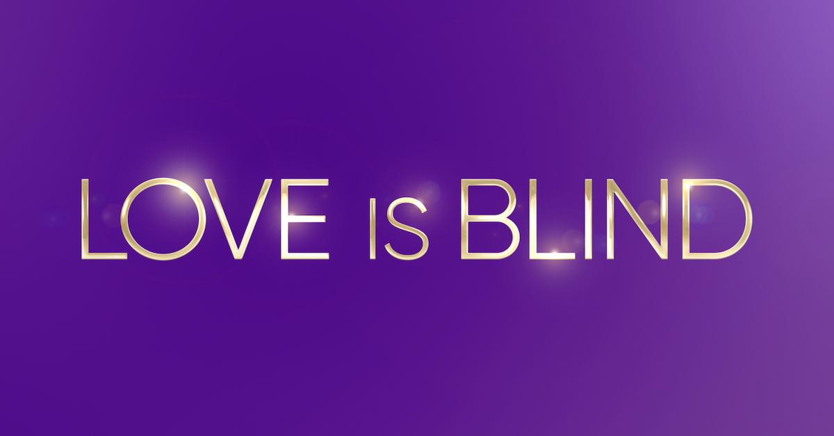 'Love Is Blind' logo.