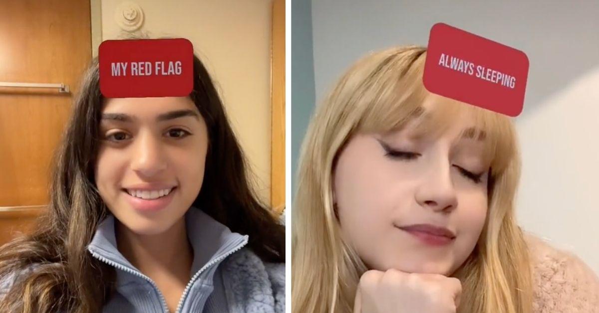 The "My Red Flag" Trend on TikTok Is Majorly Popular Right Now