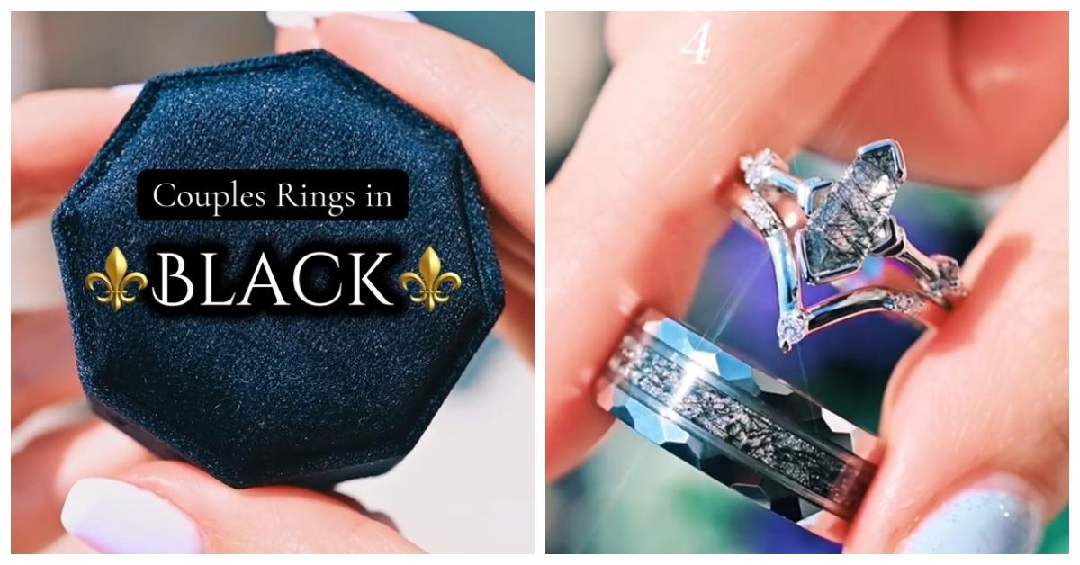 What Does a Black Wedding Ring Mean?