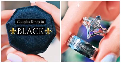 What Does a Black Wedding Ring Mean?