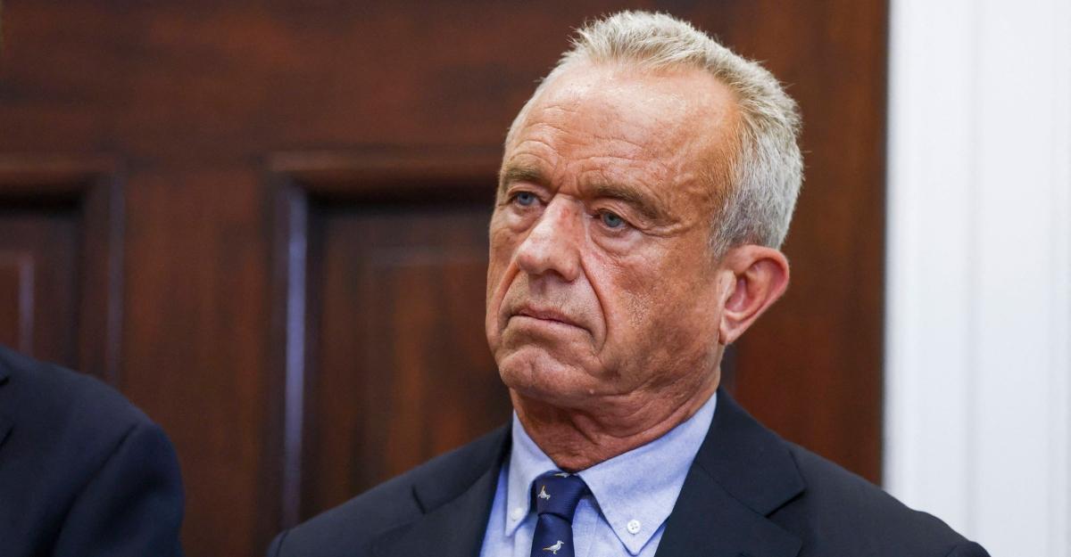 RFK Jr. attends a meeting in the White House.