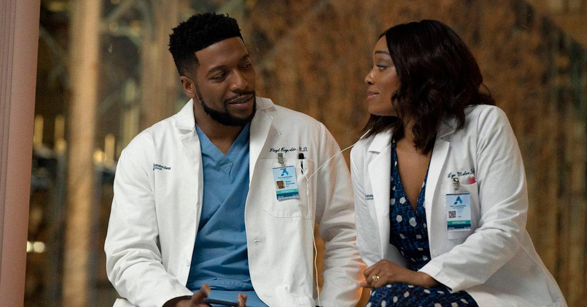 Jocko Sims and Frances Turner in 'New Amsterdam'