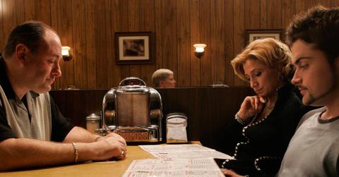 Final scene of 'The Sopranos'
