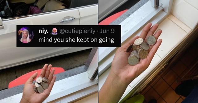 Drive-Thru Worker Mocks Customer Paying in All Quarters