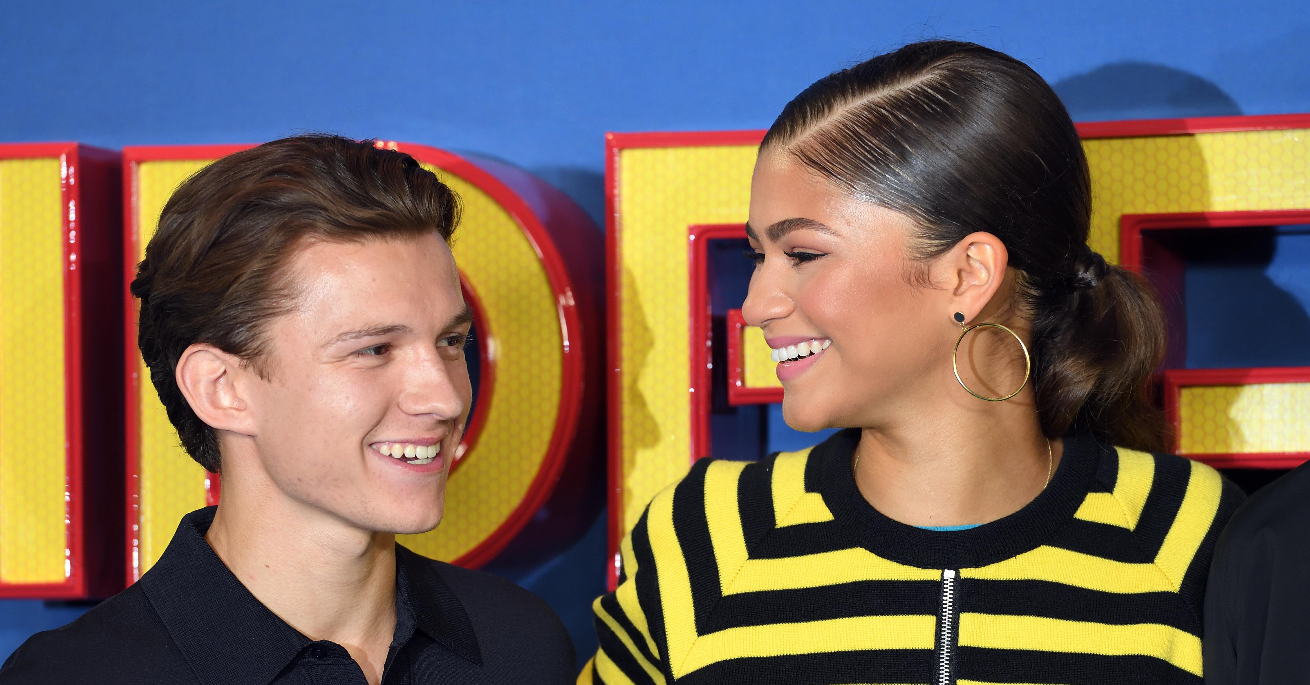 Zendaya and Tom Holland