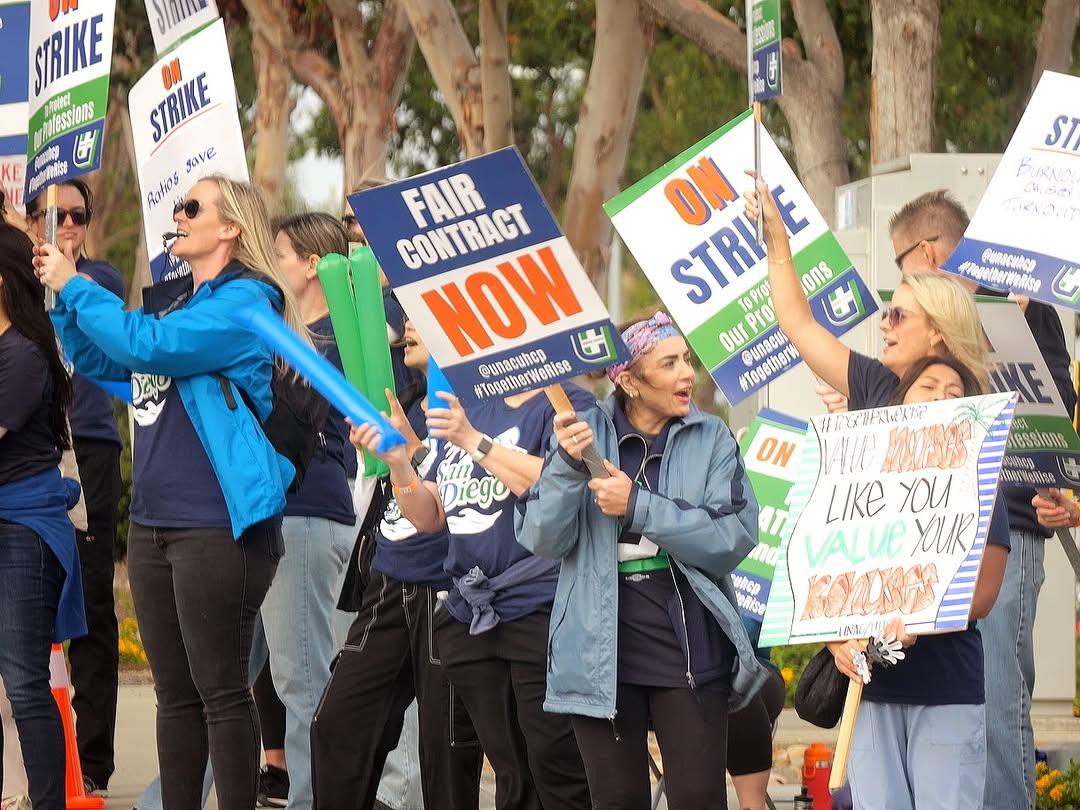 Kaiser Permanente Nurses on Strike