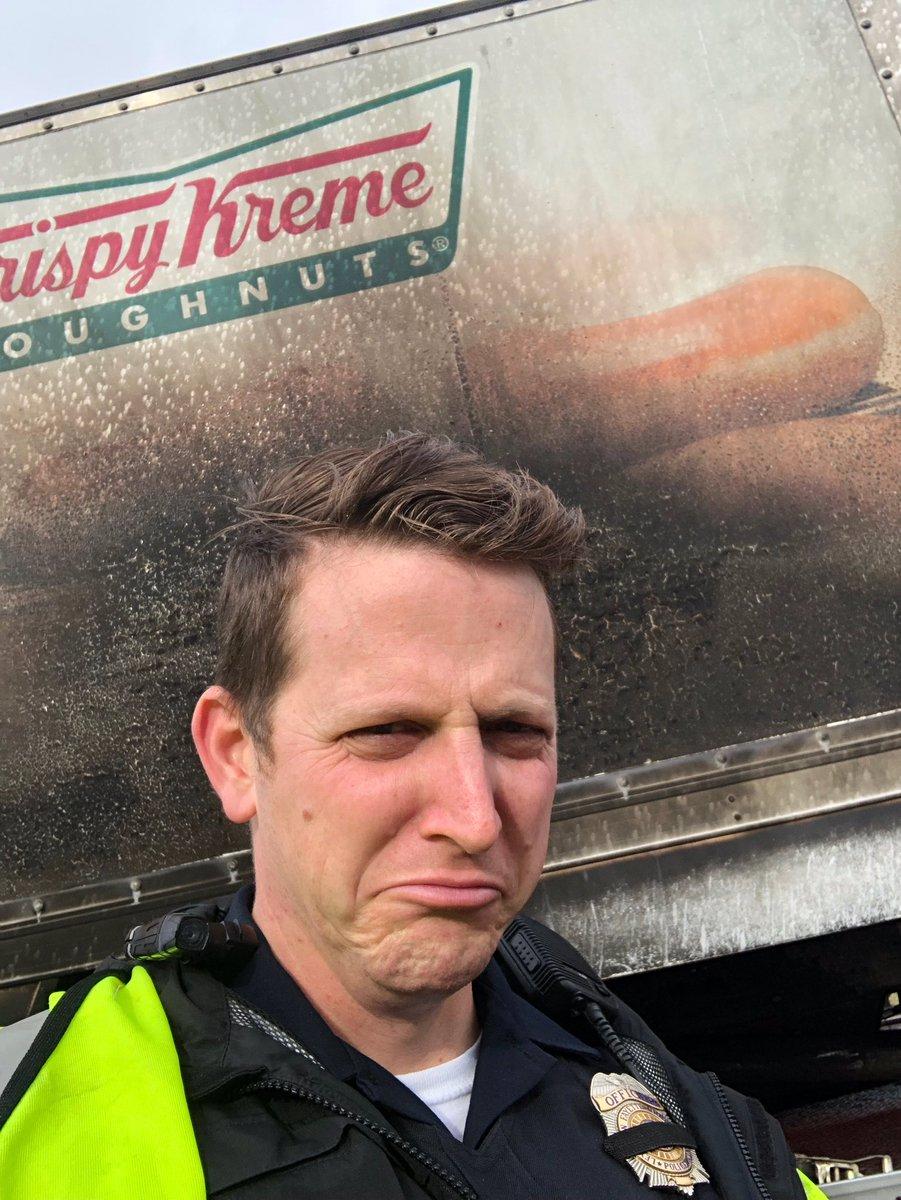 sad donut cop