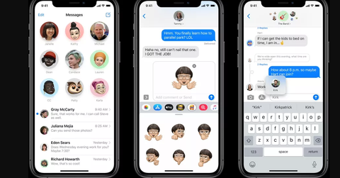 how to mention ios imessage