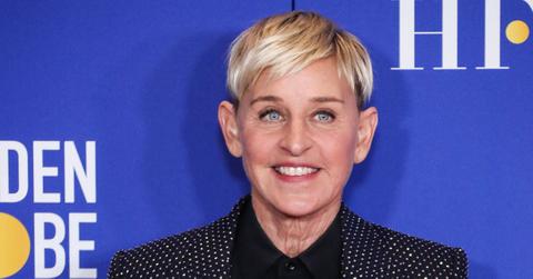 Ellen Degeneres at the Golden Globes.