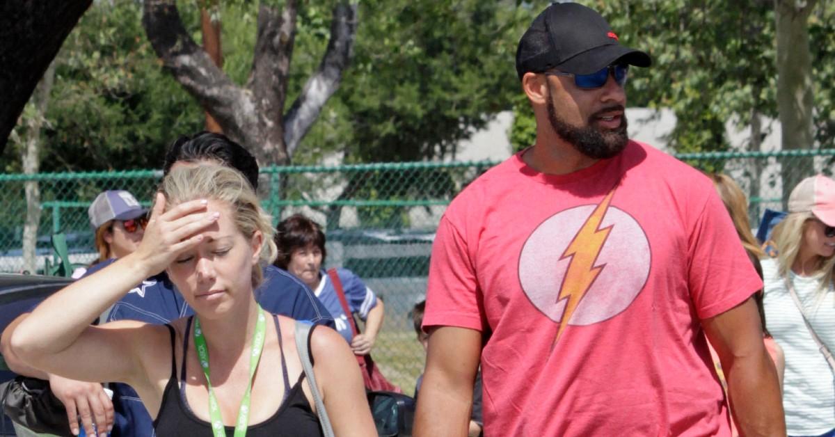 Kendra and Hank looking frustrated at a soccer game