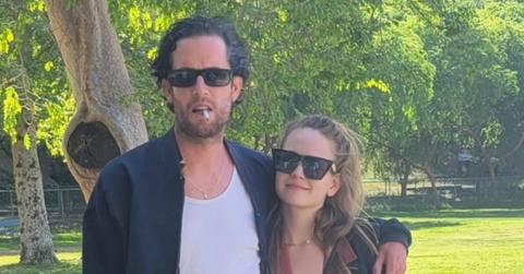 Britt Robertson and Paul Floyd