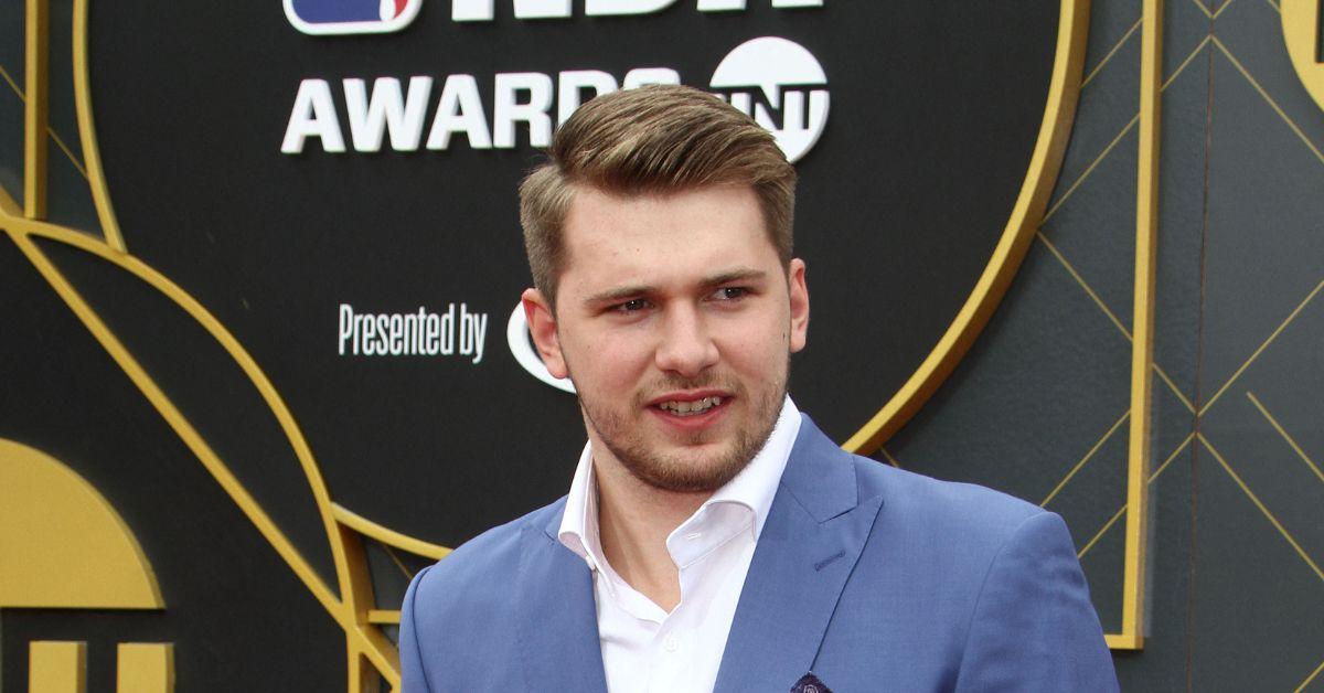 Luka Dončić at the 2019 NBA Awards. 