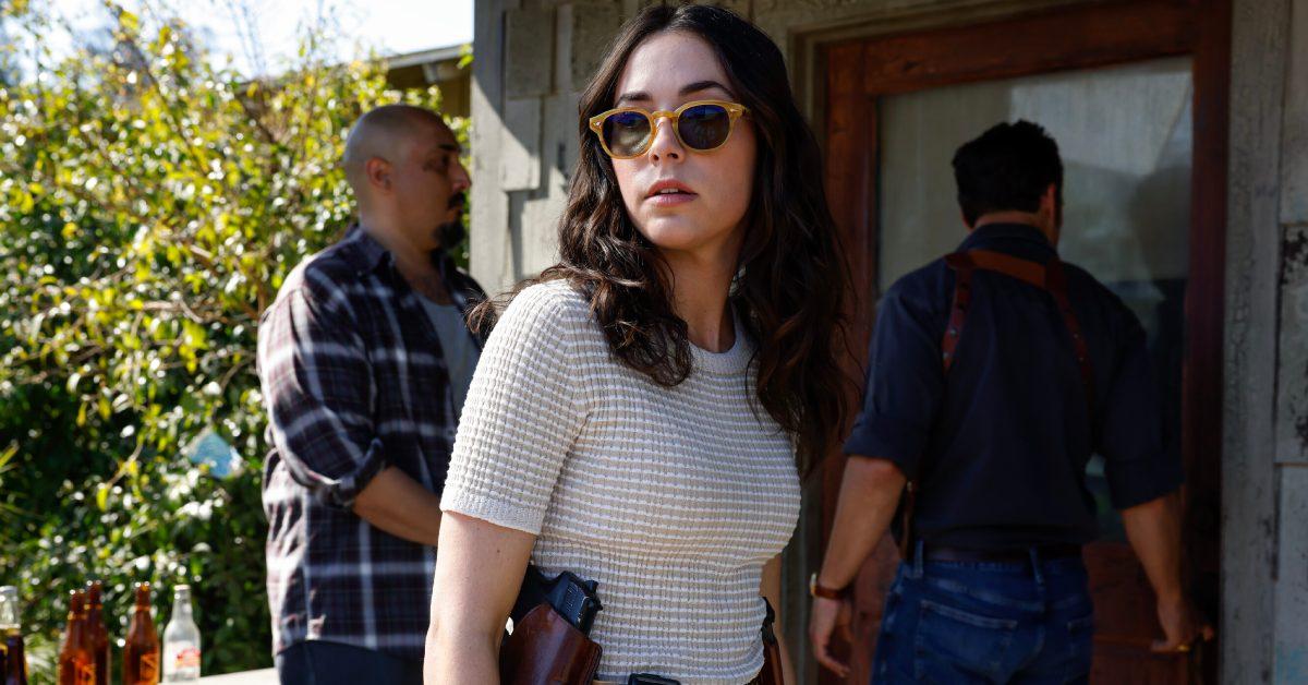 Lala on the scene during Season 1 of 'NCIS: Origins'.