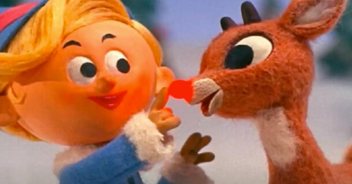 A scene from NBC Christmas classic 'Rudolf the Red-Nosed Reindeer'