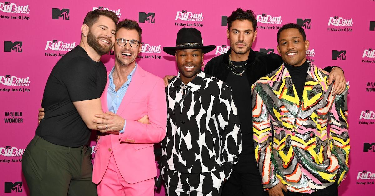 aymes Vaughan, Brad Goreski, Todrick Hall, Joey Zauzig, and Curtis Hamilton