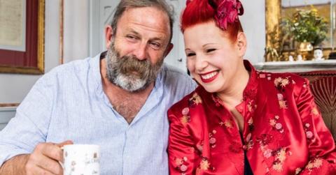 Dick and Angel Strawbridge from 'Escape to the Chateau'