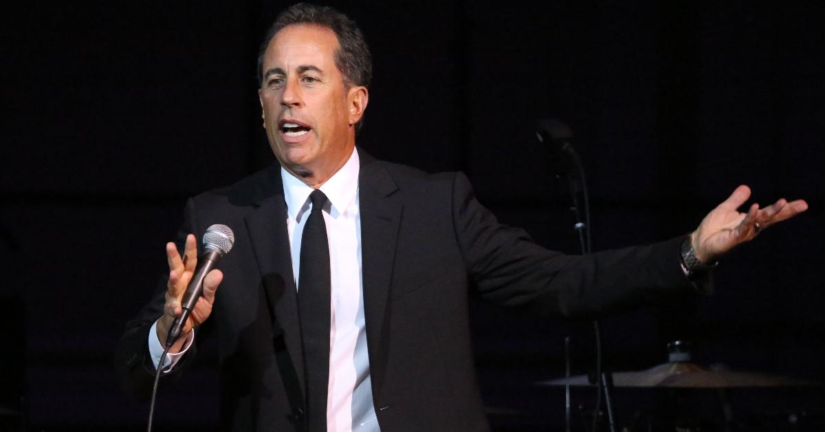 Jerry Seinfeld does standup at a benefit