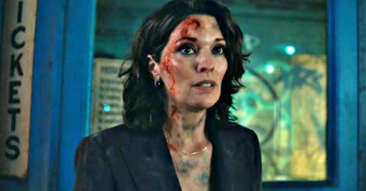 Isobel after an explosion in Season 7 of FBI.