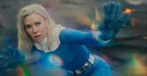 Vanessa Kirby in "The Fantastic Four: First Steps."
