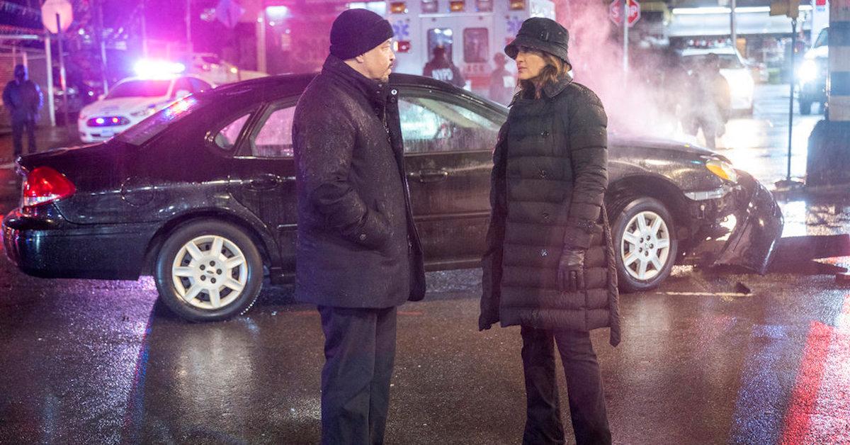 Ice T as Sgt. Odafin "Fin" Tutuola, Mariska Hargitay as Captain Olivia Benson