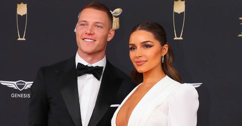olivia culpo christian mccaffrey