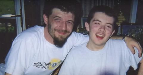 Nick Godejohn on his 15th birthday with his dad bob