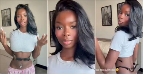 TikTok Slams 'Love Island' Olandria's Waist Challenge Body Checking