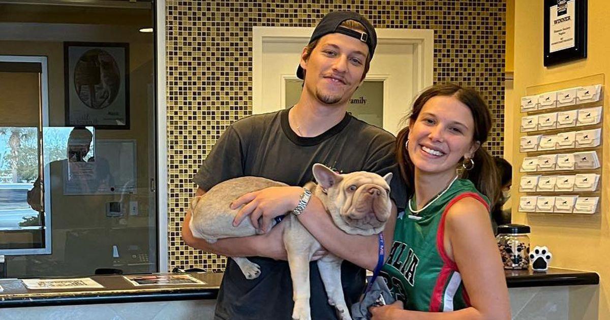 Jake Bongiovi and Millie Bobby Brown