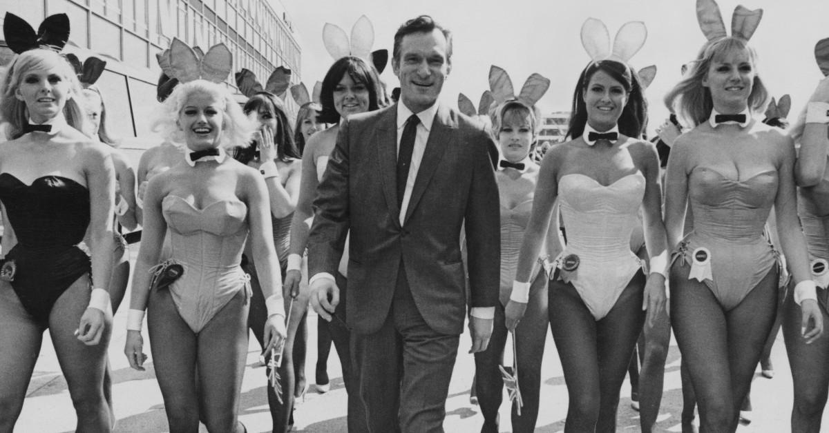 Huge with Playboy Bunnies in 1966