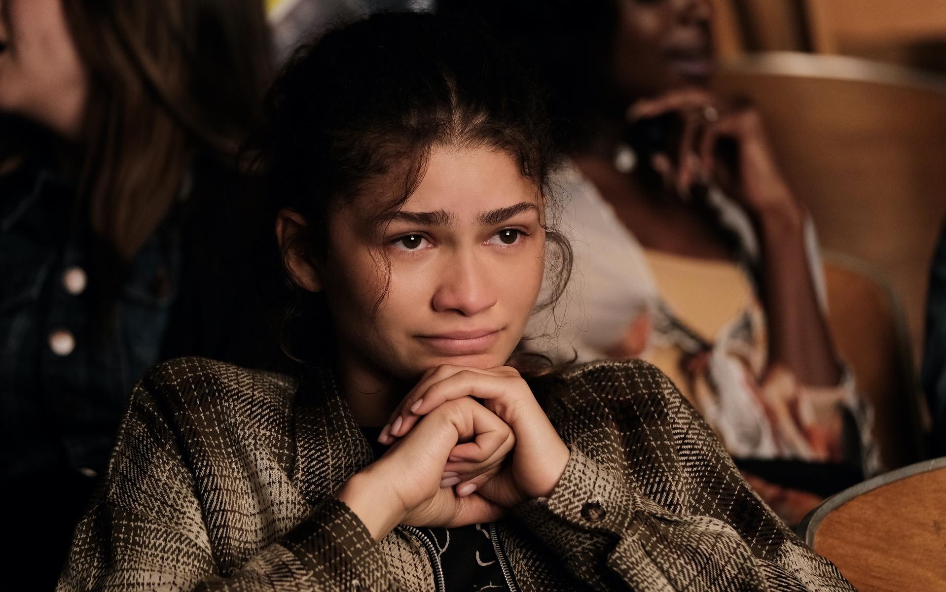 Zendaya as Rue Bennett in the Season 2 finale of 'Euphoria'