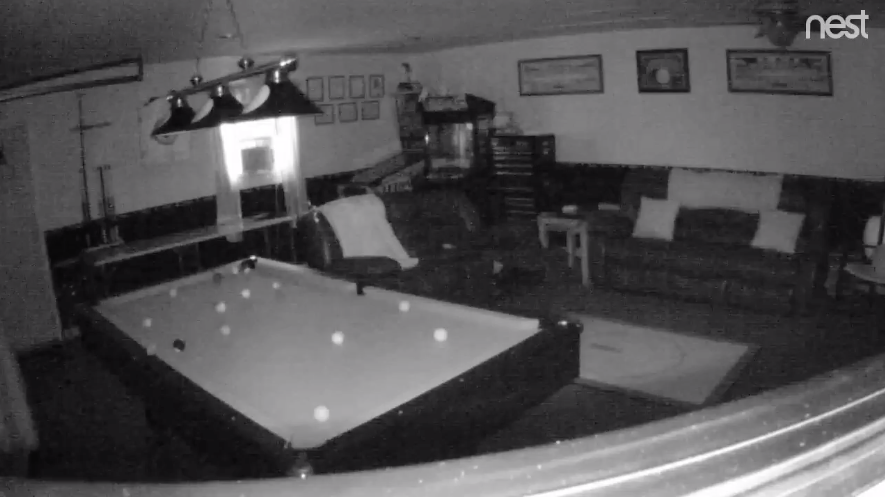 ghost on nest camera