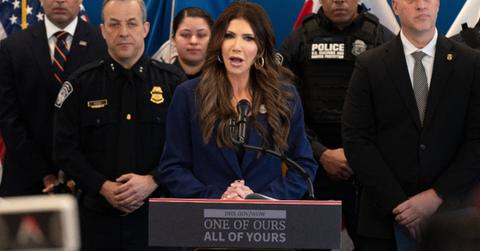 Kristi Noem One of Ours, All of Yours Podium Message Explained