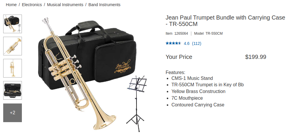 costco trumpet