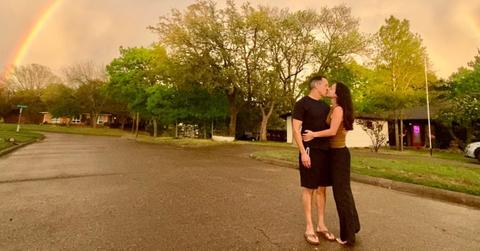 Paige and her fiancé, Russell Birk