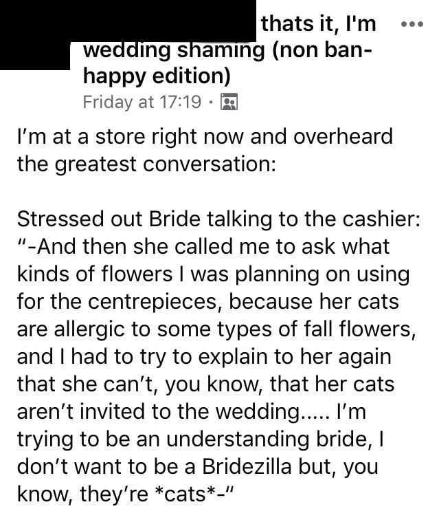 wedding shaming