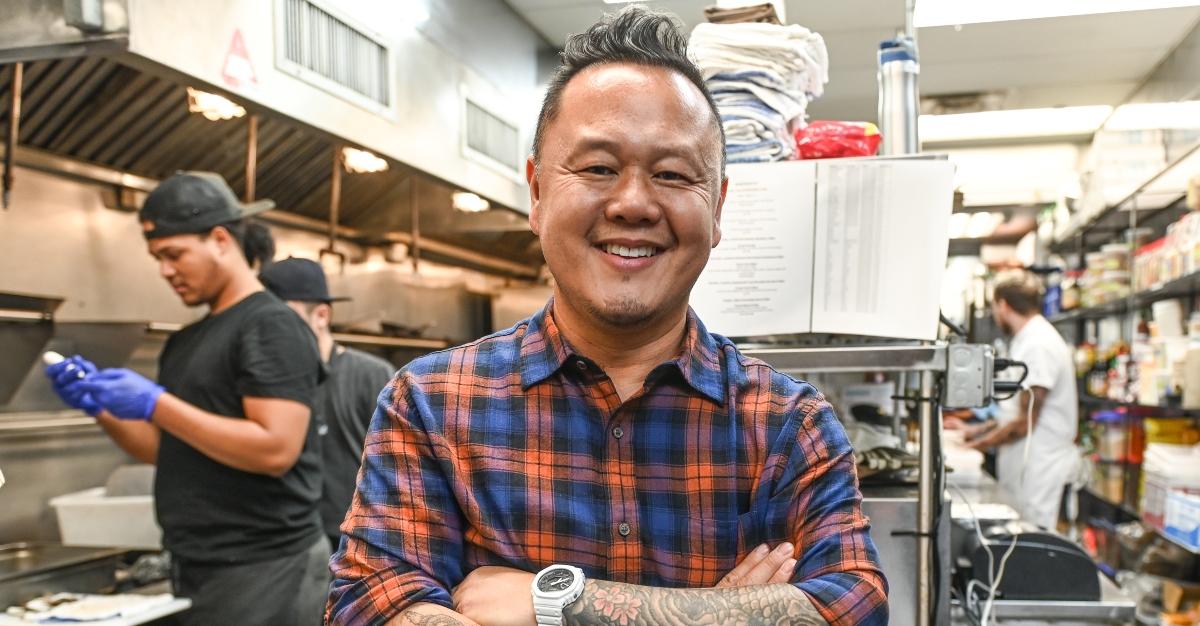 Chef Jet Tila poses during Dinner with Paul Donnelly at the Air France Dinner Series