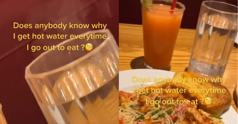 TikTok Hot Water Restaurant Hack
