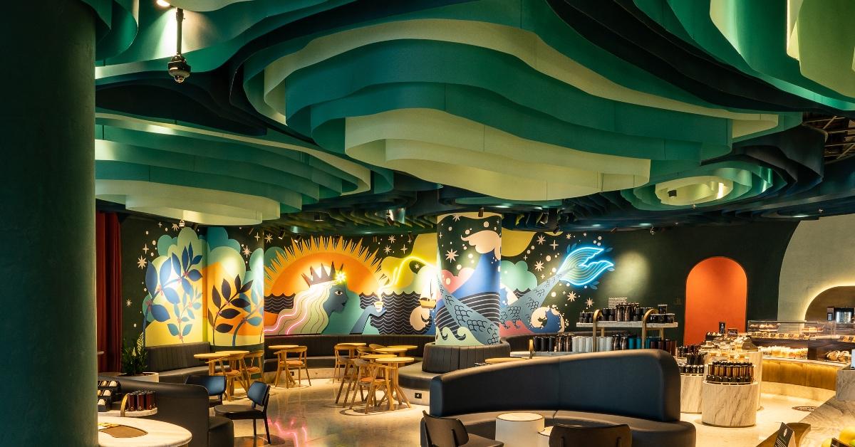 Starbucks Reserve Bluewaters Island in Dubai, UAE