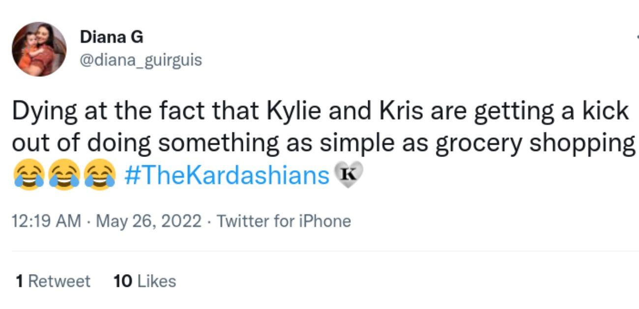 Kylie and Kris Jenner Tweet