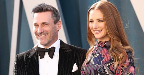 Jon Hamm and Anna Osceola