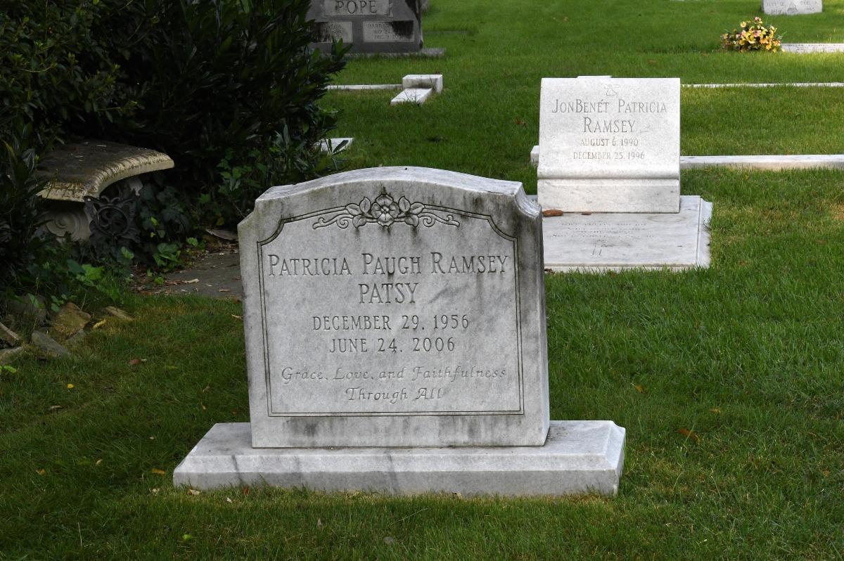 Patsy Ramsey gravestone