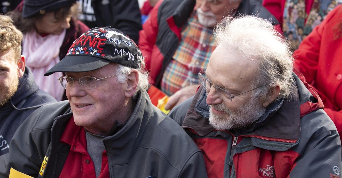 (l-r): Ben Cohen and Jerry Greenfield of Ben & Jerry's