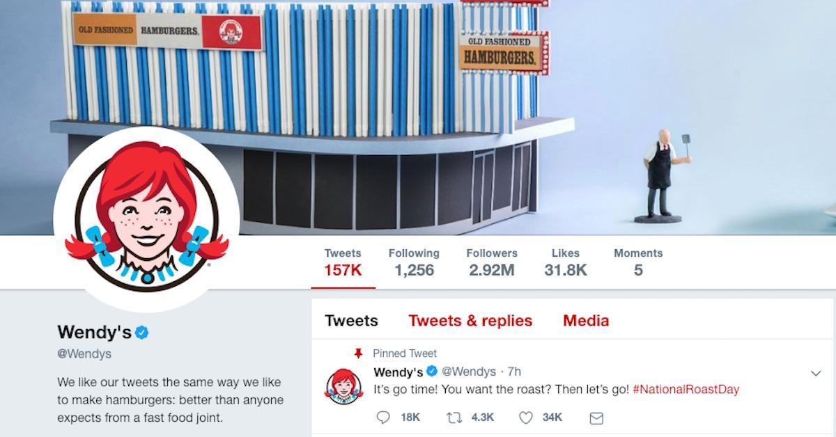 Wendy's Is Back to Savagery with 2019's NationalRoastDay and They Didn