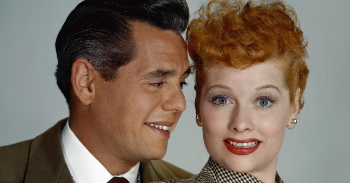 Actress Lucille Ball and her husband actor Desi Arnaz circa 1950's