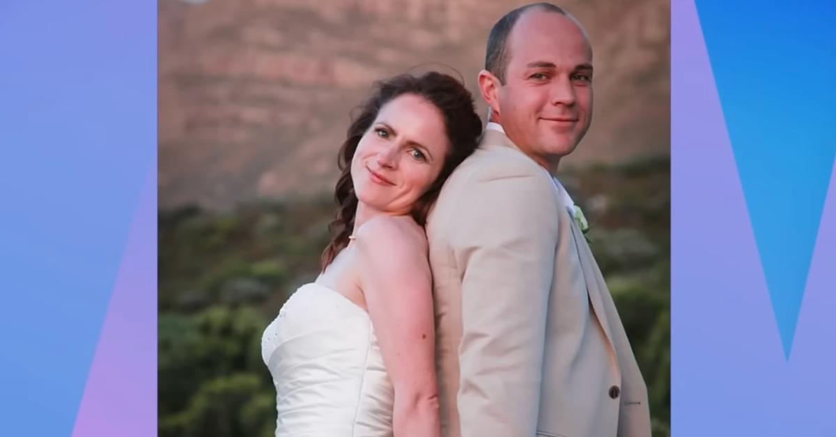 Emile and Victoria Cilliers on their wedding day