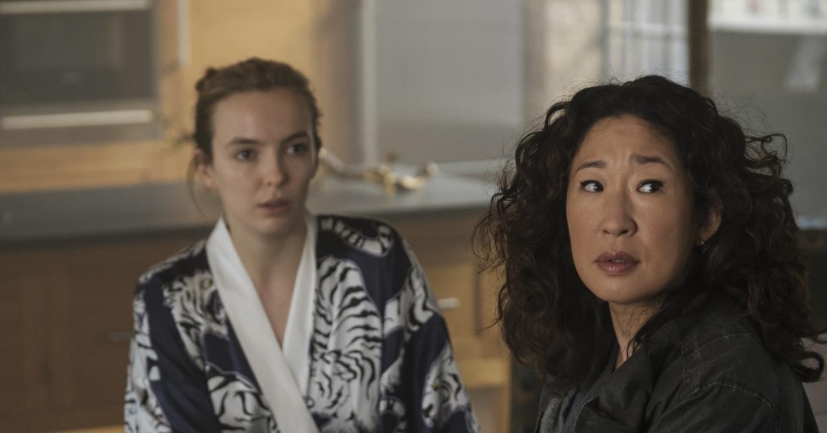 Jodie Comer and Sandra Oh in 'Killing Eve'